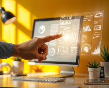 Website with CRM Software